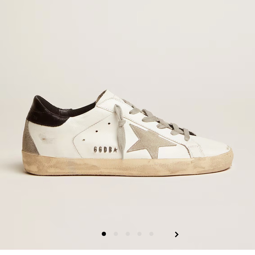 Golden Goose White and Black women's Sneakers
